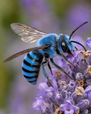 blue-banded-bee-flower