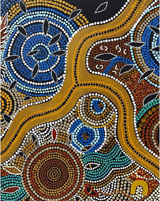 Moonaboola-meeting-place-Bogi-visit-art1