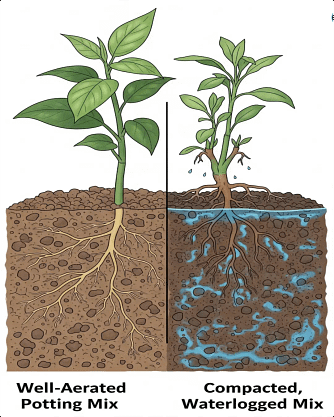 pot-plant-water-logged